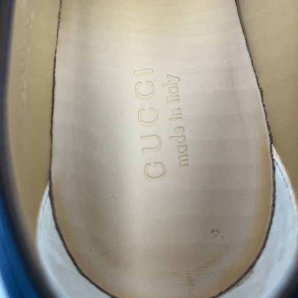 Men’s Gucci interlocking G lug sole loafers size 10 made in Italy - Picture 6 of 9